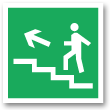 E16 Направление к эвакуационному выходу по лестнице вверх