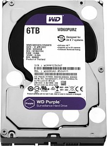 HDD 6000 GB (6 TB) SATA-III Purple (WD60PURZ)